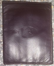 Brown Leather Jaguar Bi-fold Walletl