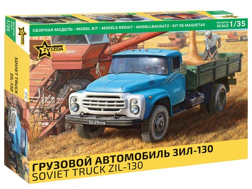 Zvezda zil 130 soviet - zvezda, 1:35