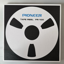 Vtg PIONEER Tape Reel PR-100 10.5” 267mm Aluminum Metal Reel f/ Audio Tape Japan