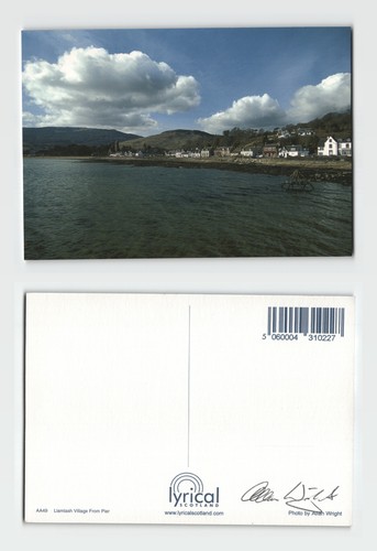 Postcard lamlash village - postcard,