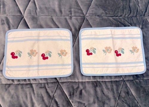 Vtg laura ashley blue white - vtg,