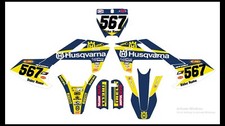 Husqvarna TC 65 2017 Graphic/Decal Kit