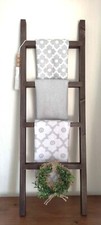 Mini Wooden Ladder, Kitchen, Bathroom Decorative Rustic Ladder, Farmhouse Decor
