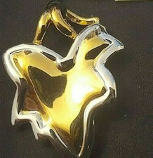 Dramatic Grape Leaf  Pendant