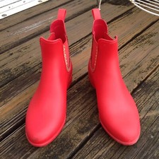 Jack Rogers Red Gold Rain