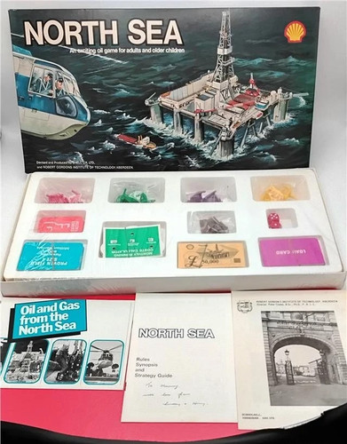 1970 board game north - game,, sea