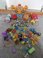 Mattel Octonauts Toy Bundle Figures Gup X G Octopod Playset Sea Creature Job Lot