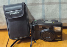 Vintage Pentax Espio 110 35mm Film Compact Zoom Camera with Case