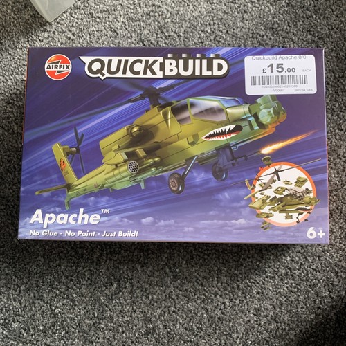 Airfix apache quick build - airfix,