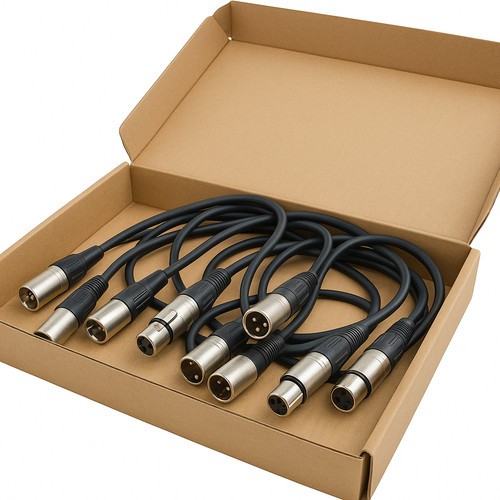 Pack xlr patch leads - patch, male