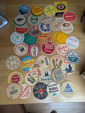 Huge Vintage Beer Mat Collection 240+