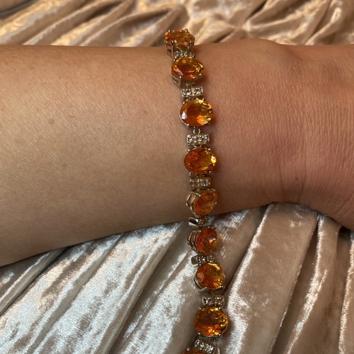 Padparadscha colour quartz - quartz, &