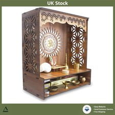 Spacious Wooden Pooja Mandir