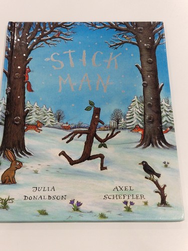 Stick man hardback book 5th - man,