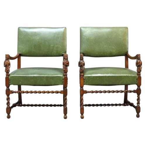 Pair antique english - of,