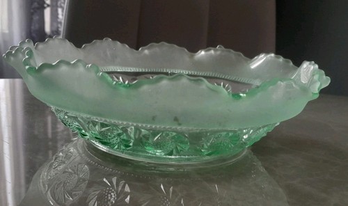 Vintage bagley green clear and - bagley,