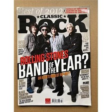 ROLLING STONES CLASSIC ROCK #179 MAGAZINE JANUARY 2013 ROLLING STONES COVER WITH