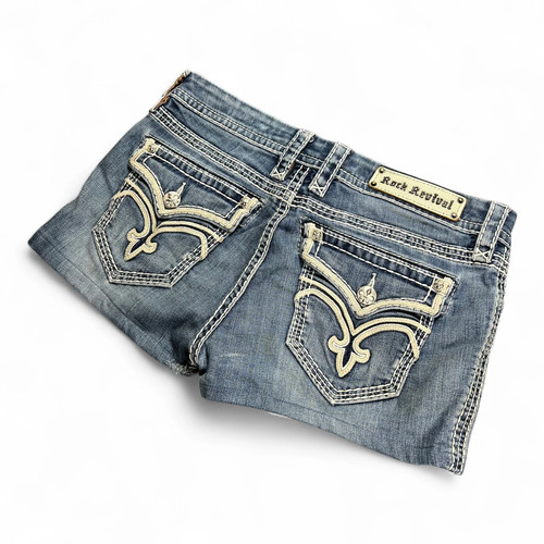 Ladies rock revival shorts - rock,