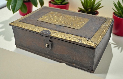Vintage wooden storage - wooden,