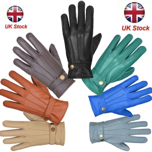 Leather gloves soft - , feel