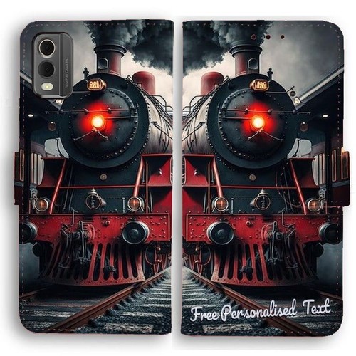 Personalised text wallet phone - personalised,