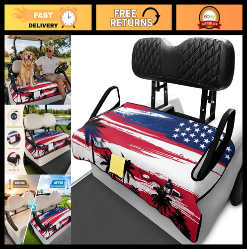 Patriotic american flag golf - american,