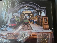 2D Flat 1pc,Vintage Railway
