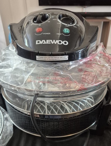 Daewoo halogen air fryer model - daewoo,