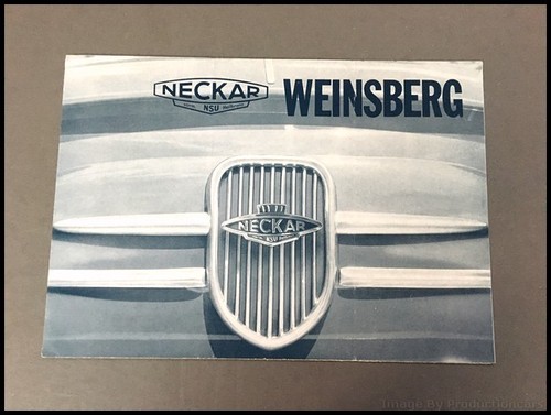 1961 nsu neckar - neckar, 500