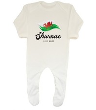 Shwmae I Love Wales Welsh Baby