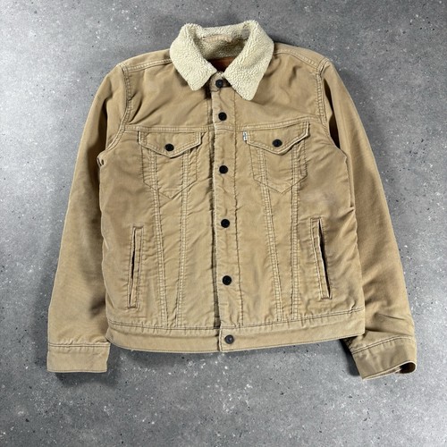 Levis jacket mens medium beige - levis,