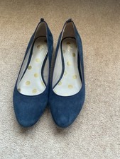 Boden Ballet Court Shoes Size 40 Navy