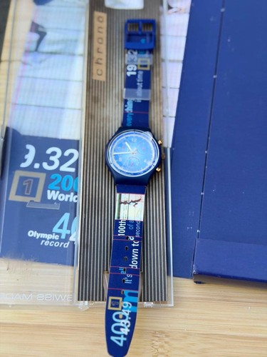 Swatch chrono michael johnson - chrono,