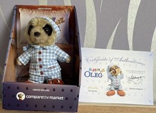 Compare the market meerkat toy limited edition sleepy Oleg zzz tags attached 