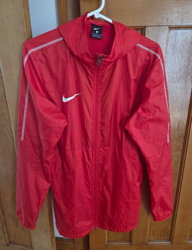 Nike men red white hooded - men’s,
