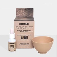 Shrine Beauty Shrine Drop It - Non Permanent Toner Drops - Warm Brunette 10ml
