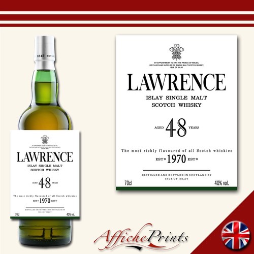 Personalised scotch whisky - personalised,