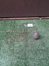 Vintage Lead Plumbob. Carpenter, Engineer Tool (#771)