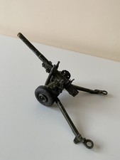 Crescent die cast army field gun.6cm high and 19cn long.