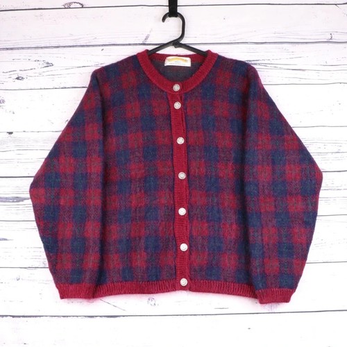 Vintage tartan knit - vintage,