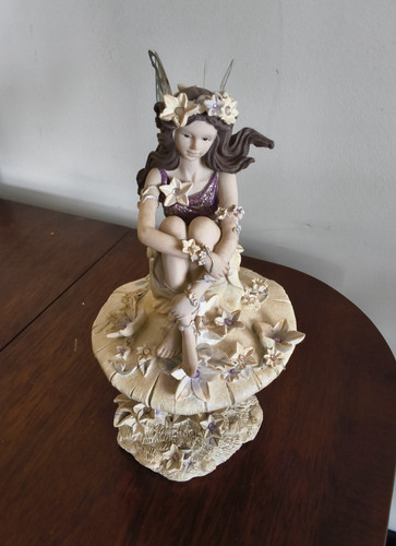 Resin fairy figurine - , by