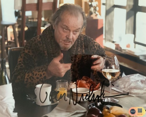 Jack nicholson hand - jack, signed