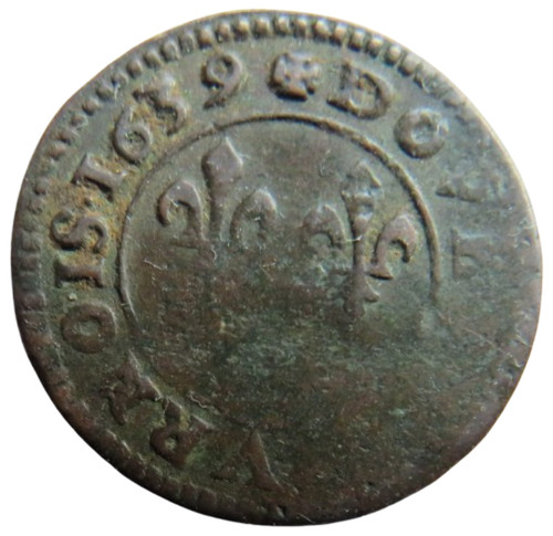 1639 louis xiii - 1639, double