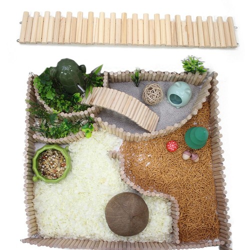 Hamster wooden pet - wooden,