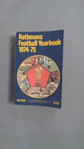 Rothmans football yearbook - rothmans,