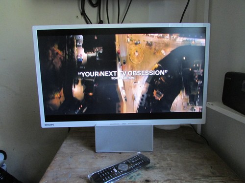 Philips white tv - philips, hd