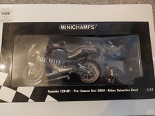 1/12 MINICHAMPS YAMAHA YZR-M1 VALENTINO ROSSI PRE SEASON TEST 2004