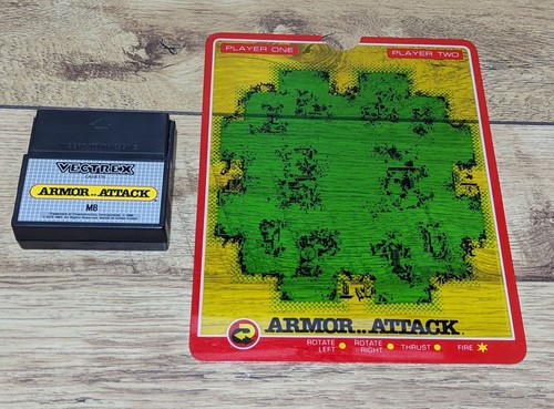 Vectrex armor attack game - vectrex,