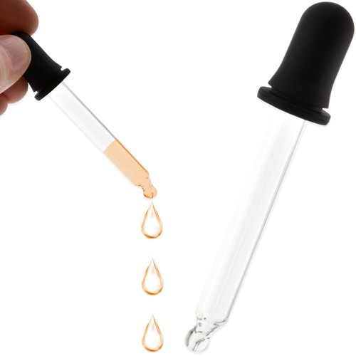 Eye glass dropper angled tip - dropper,