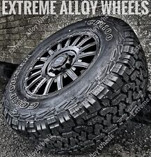 17" Black Cruize Colt Alloy Wheels For Nissan Navara D40 + CF1100 Tyres